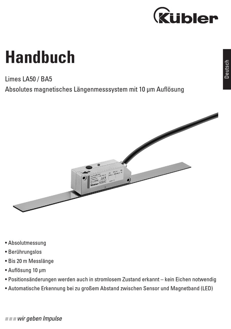 Kübler Limes LA50 User manual