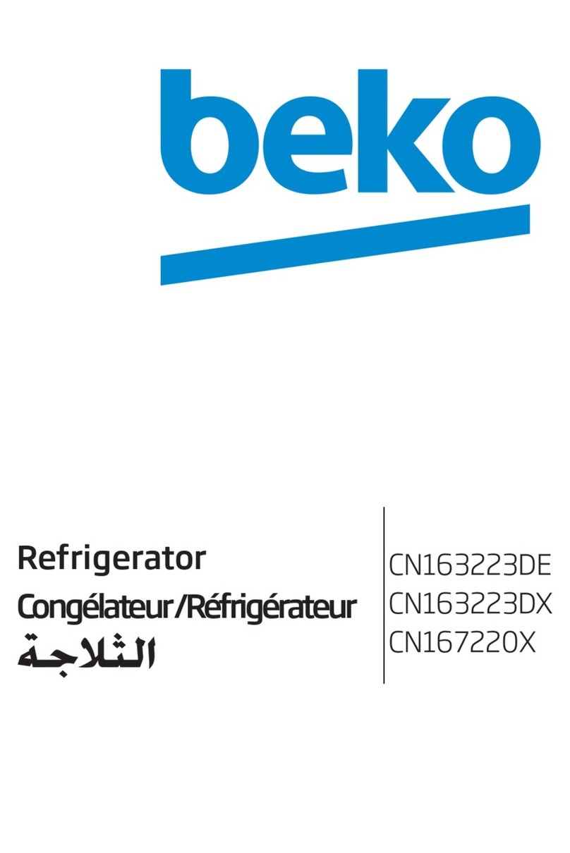 Beko CN163223DE user manual