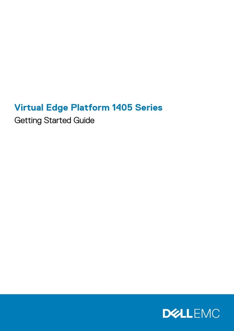 Dell EMC Virtual Edge Platform 1405 Series User manual