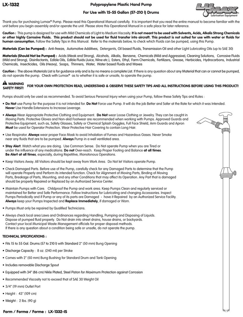 Lumax LX-1332 User manual