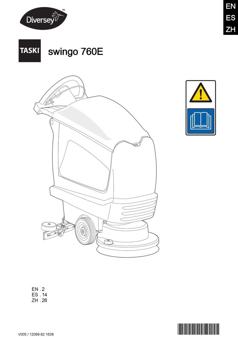 diversey TASKI swingo 760E User manual diversey TASKI swingo 760E User manual