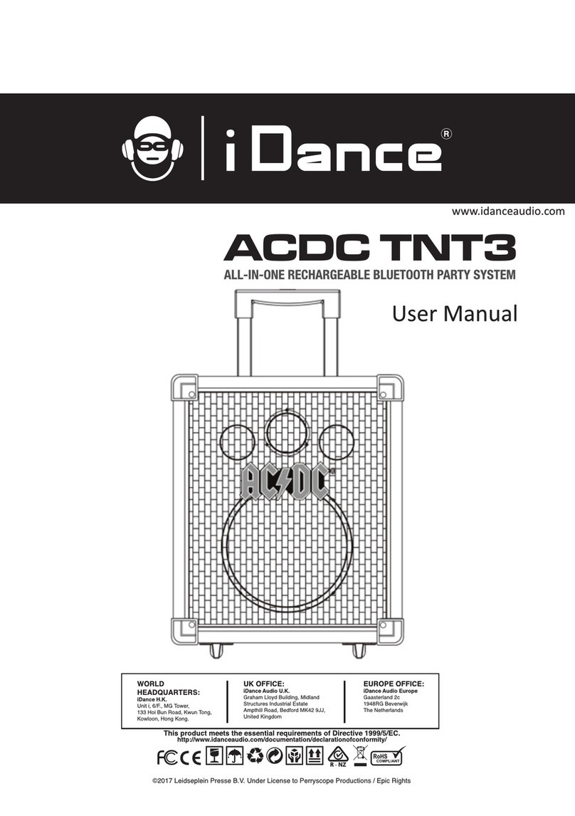 iDance ACDC TNT3 user manual