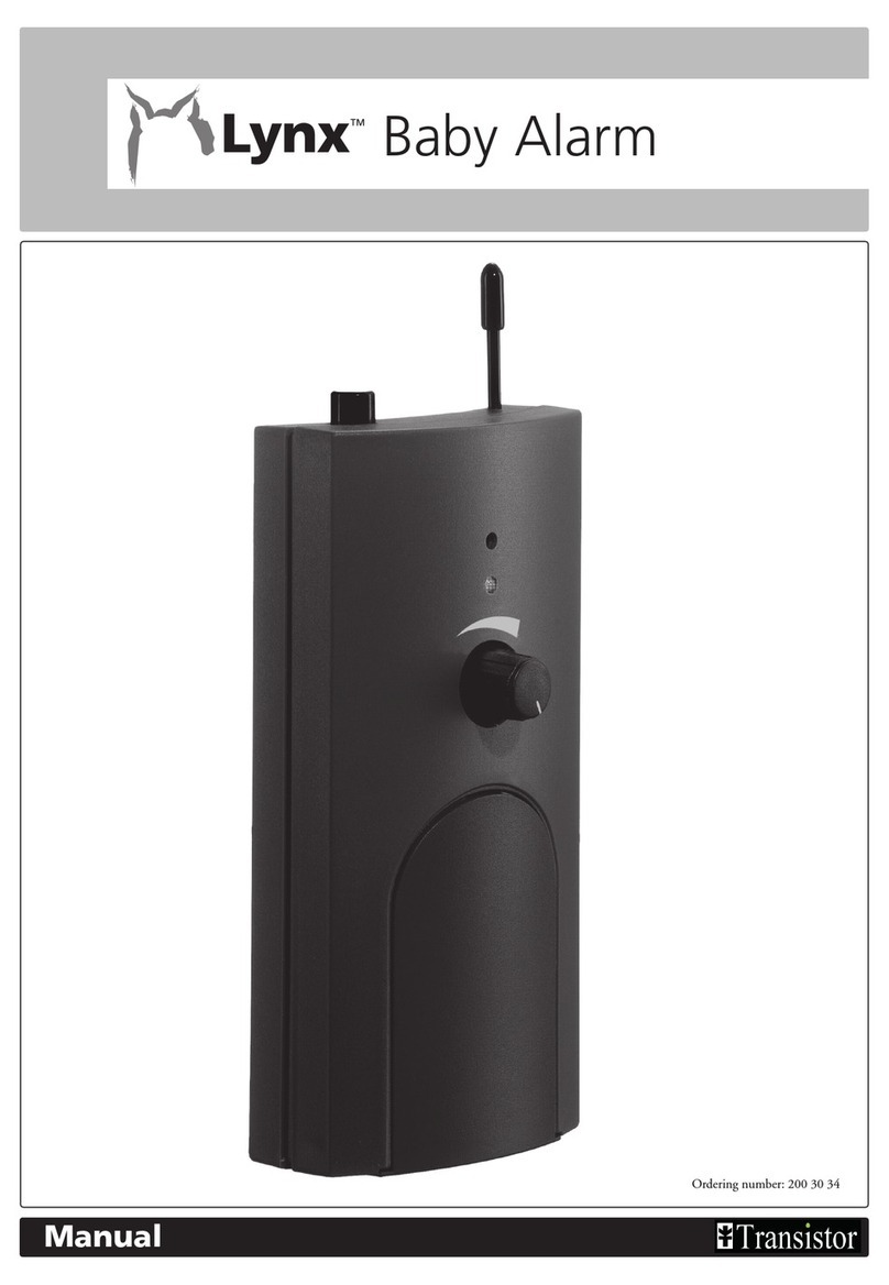 Transistor Lynx Baby Alarm manual