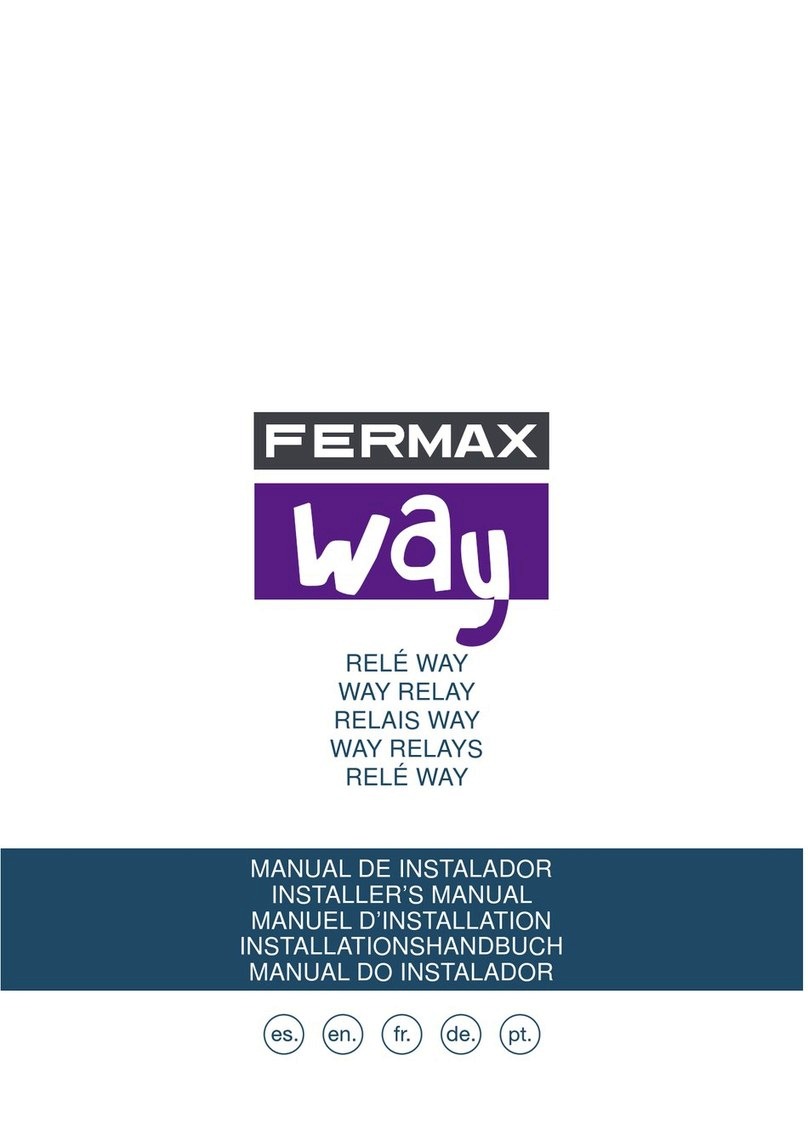 Fermax WAY KIT Installer manual