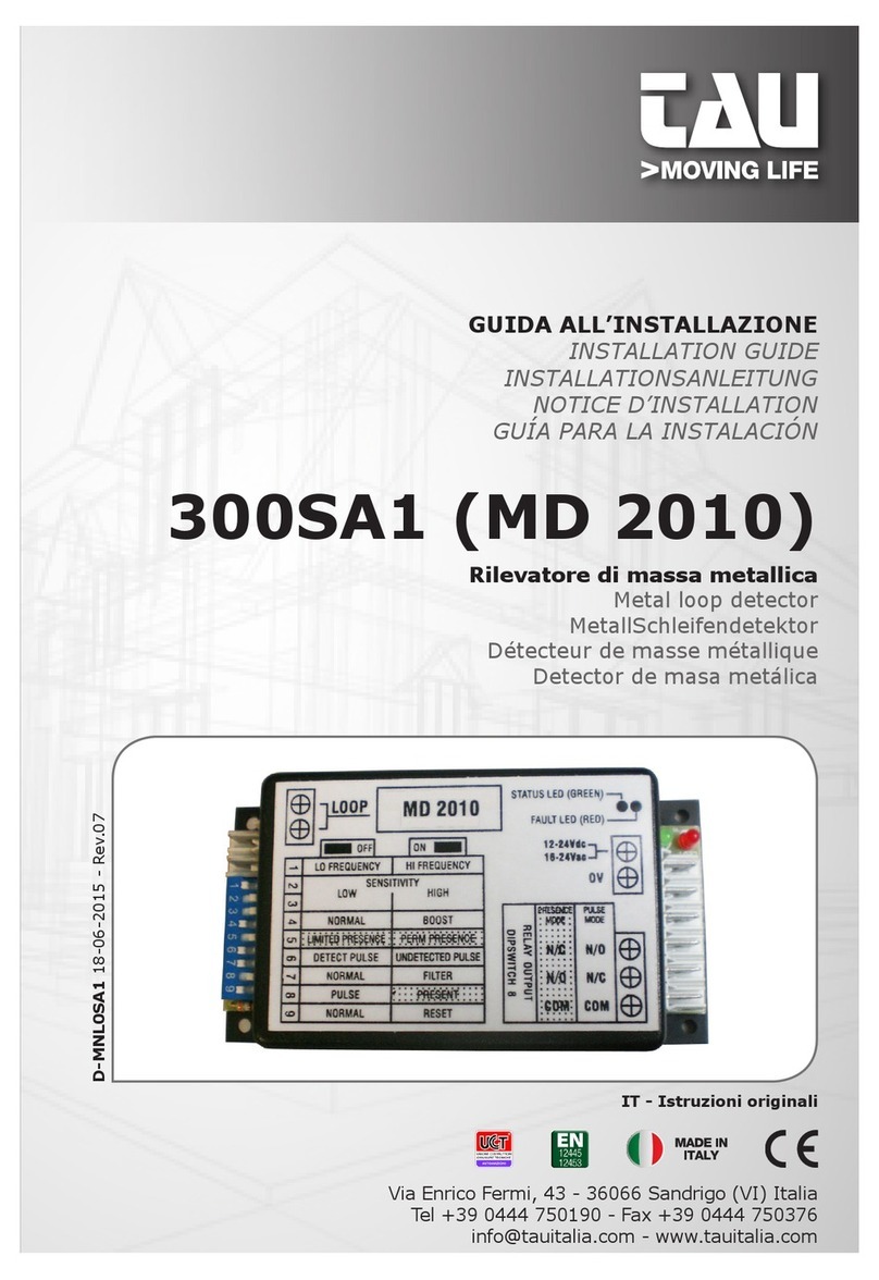 tau 300SA1 installation guide