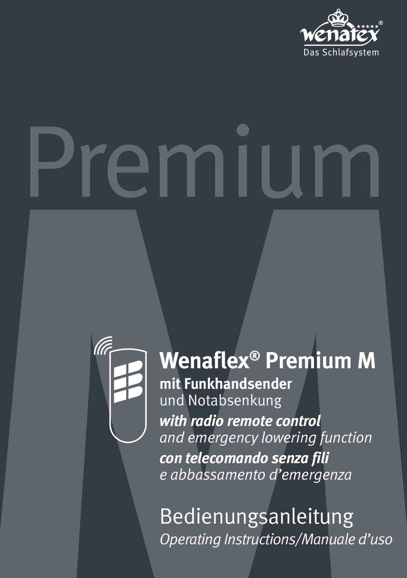 WENATEX Wenaflex Premium M operating instructions WENATEX Wenaflex Premium M operating instructions