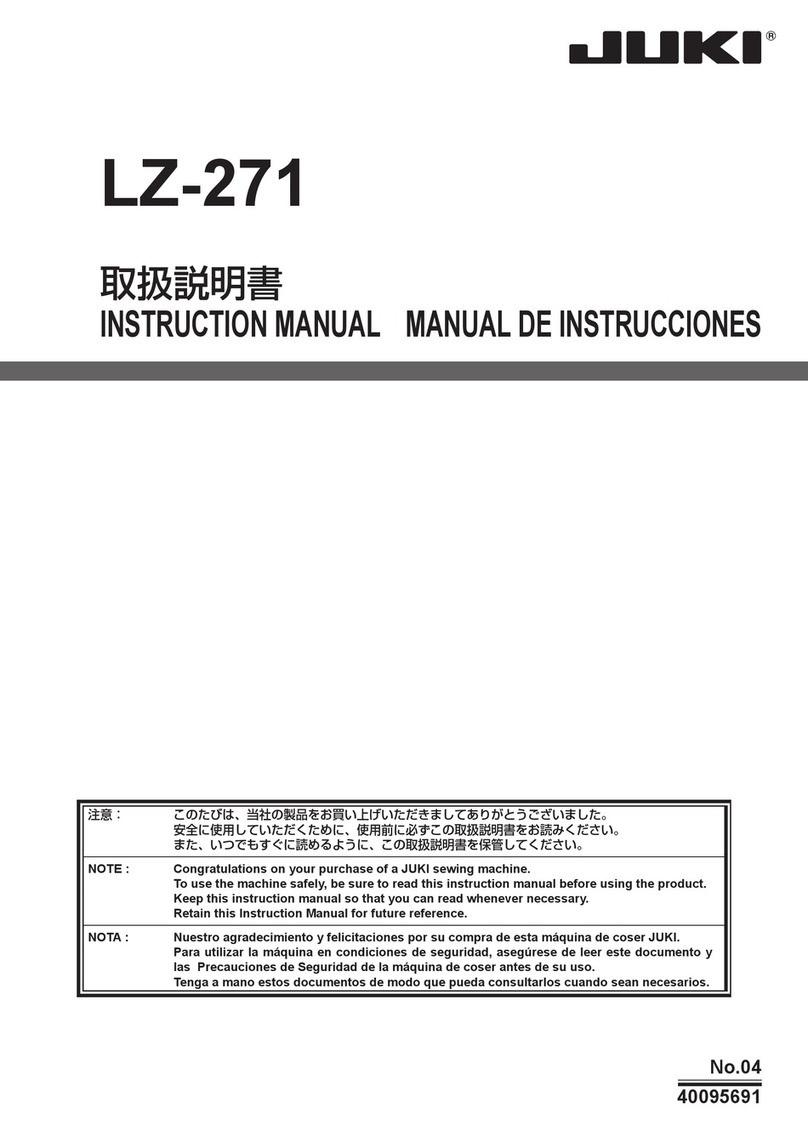 JUKI LZ-271 User manual