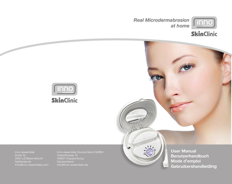 InnoEssentials SkinClinic user manual