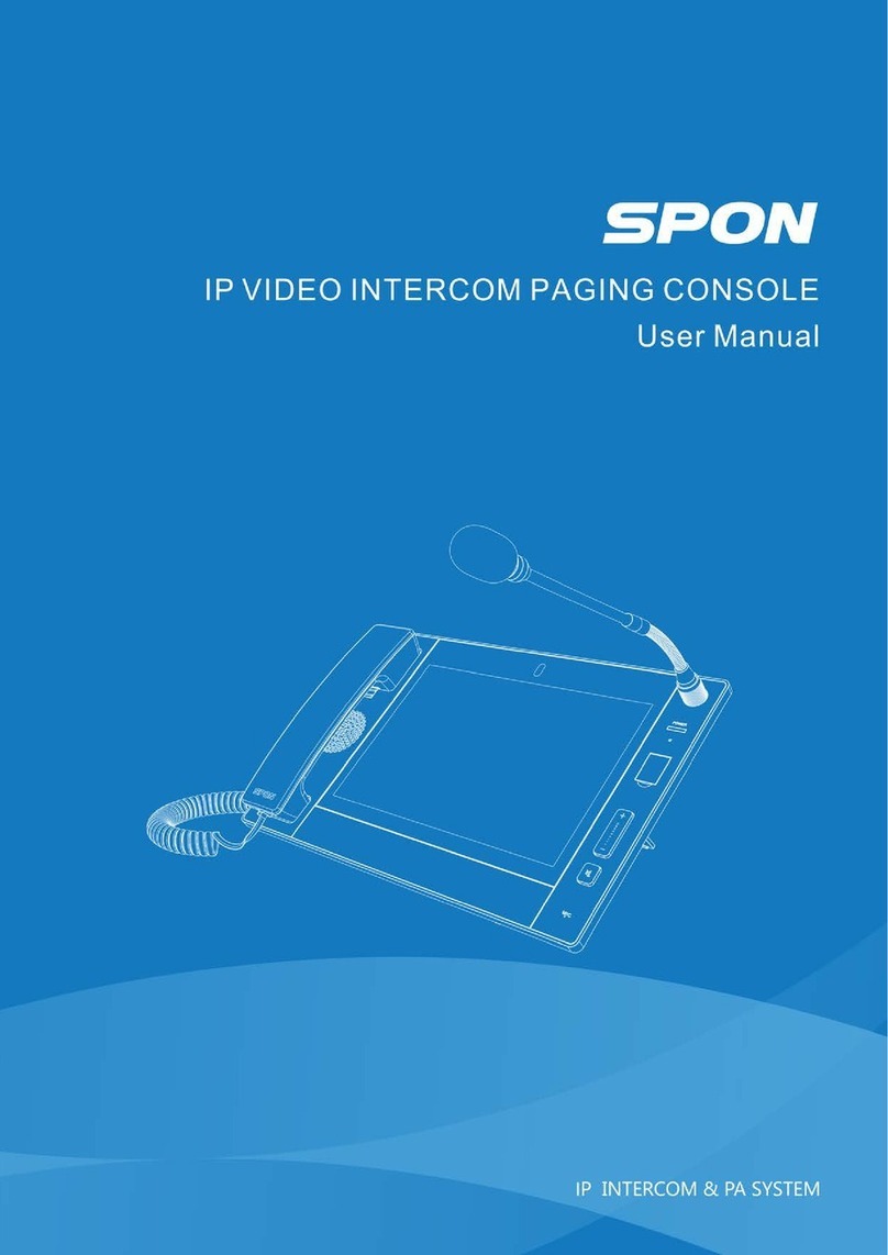 Spon XC-9031V User manual