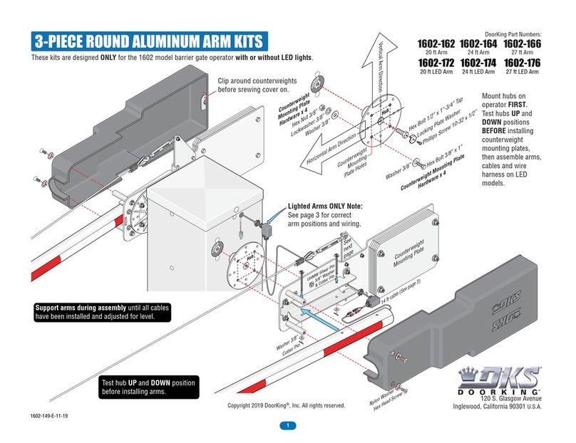 DoorKing 1602-162 User manual