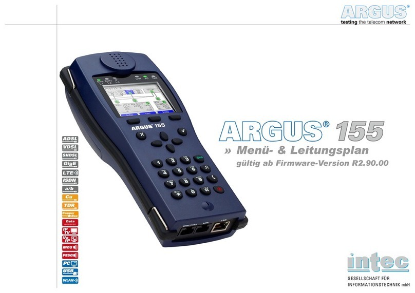 Intec ARGUS 155 manual