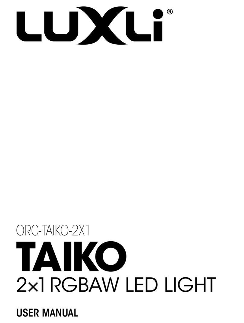 Luxli Taiko User manual