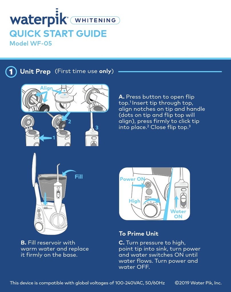 Waterpik WF-05 User manual