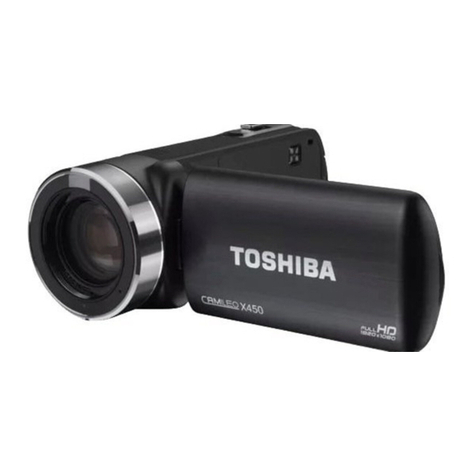 Toshiba Camileo X450 User manual