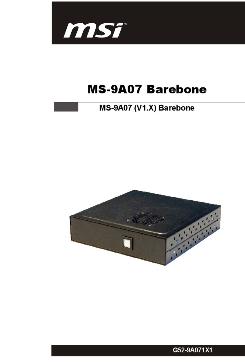 MSI MS-9A07 User manual