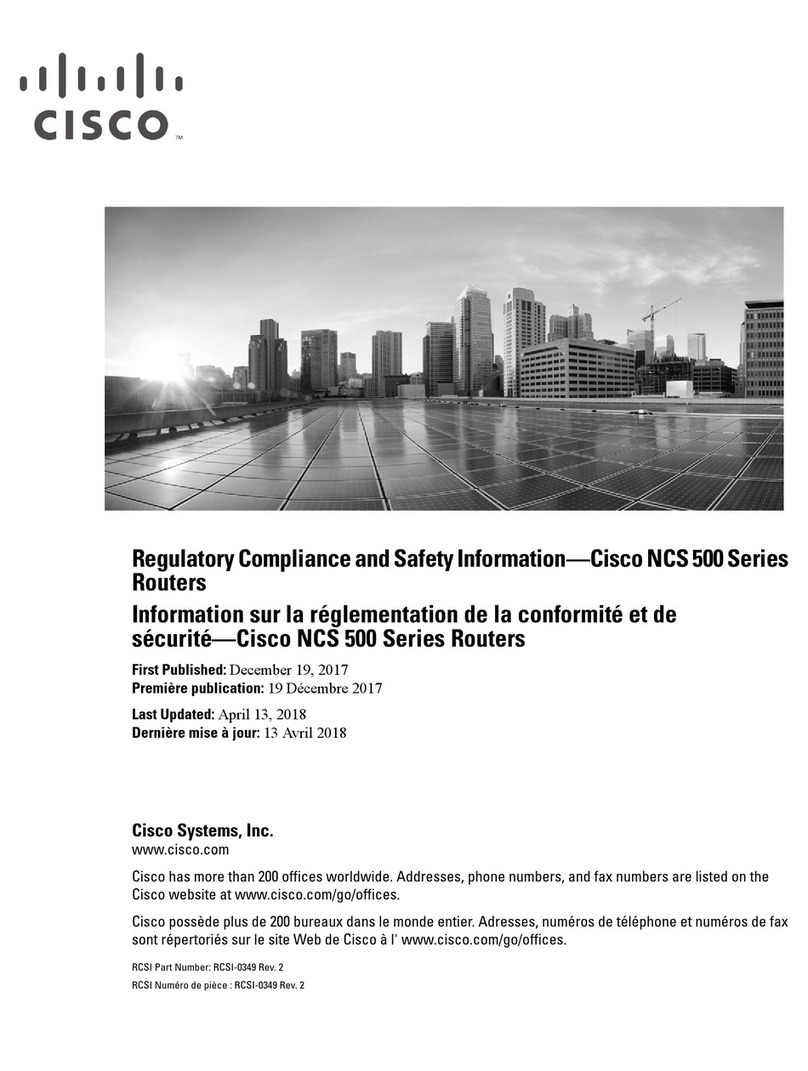 Cisco NCS 500 Series Original instructions