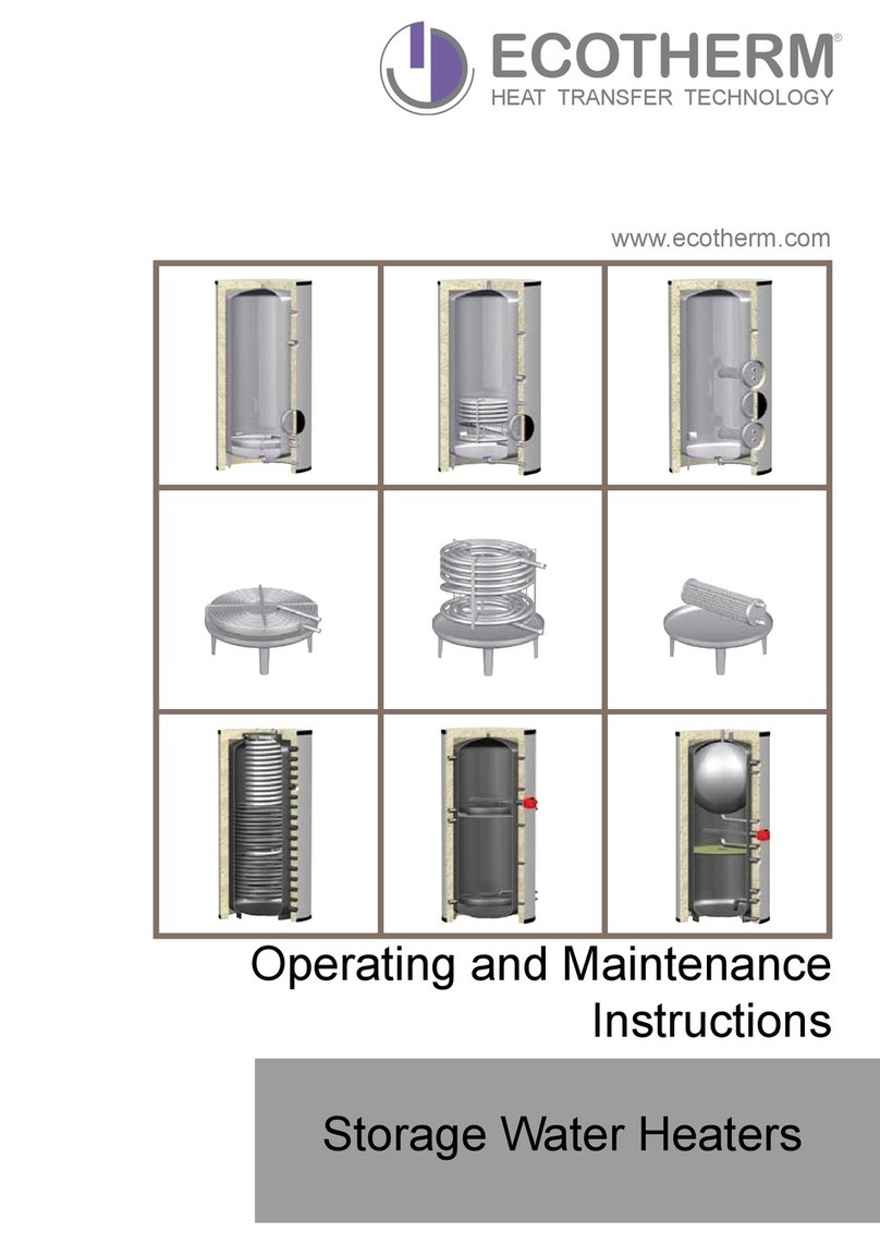 Ecotherm Storage Water Heater Manual
