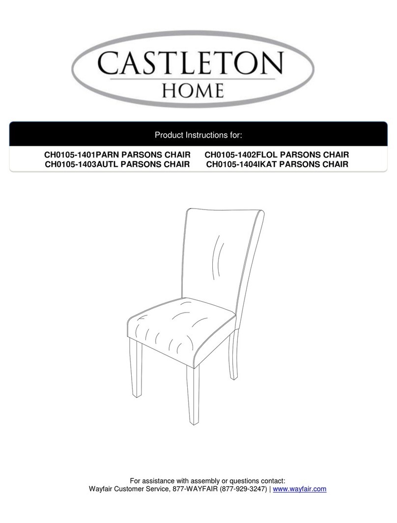 Castleton Home CH0105-1401PARN User manual Castleton Home CH0105-1401PARN User manual