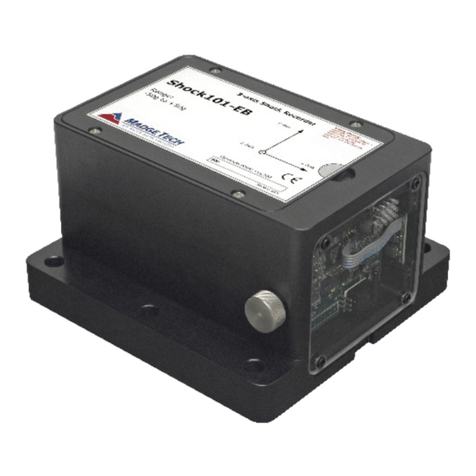 MadgeTech Shock101-EB-5 Product Information Card