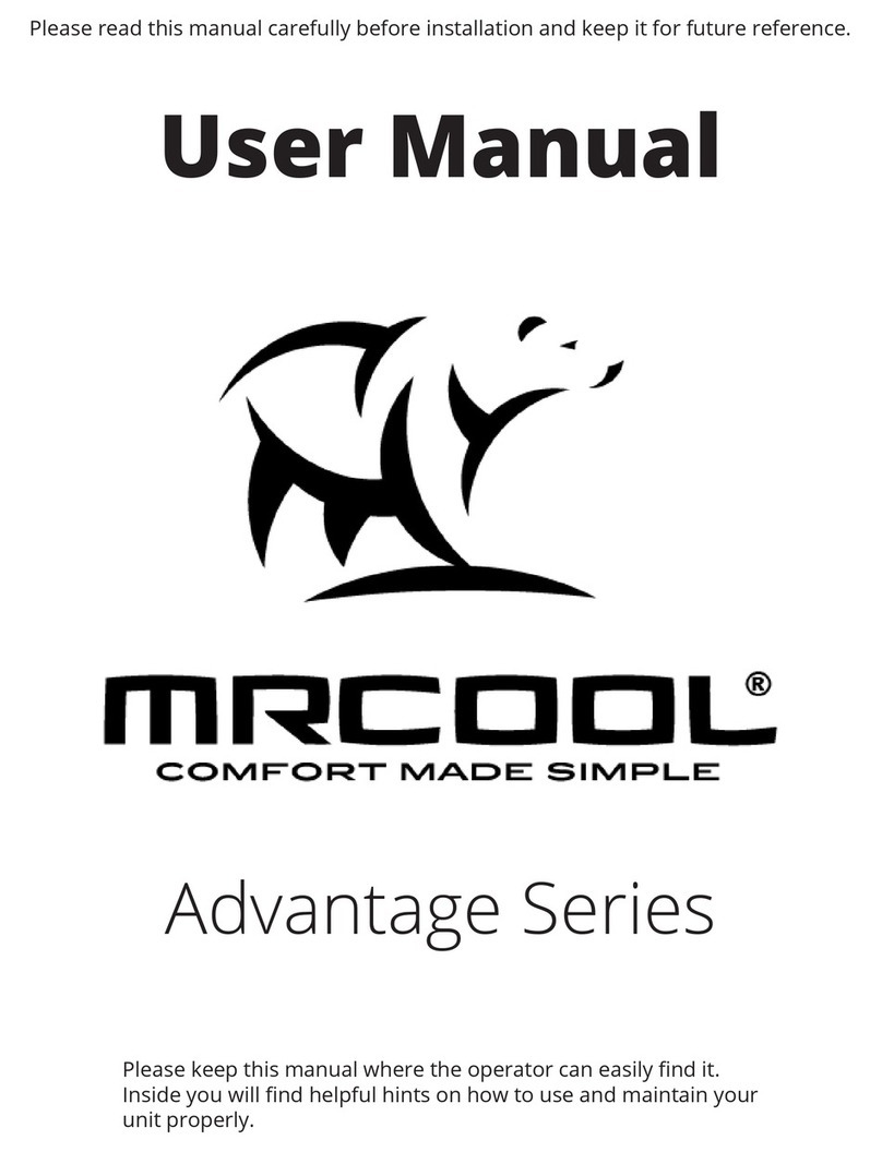 MrCool Advantage Series User manual