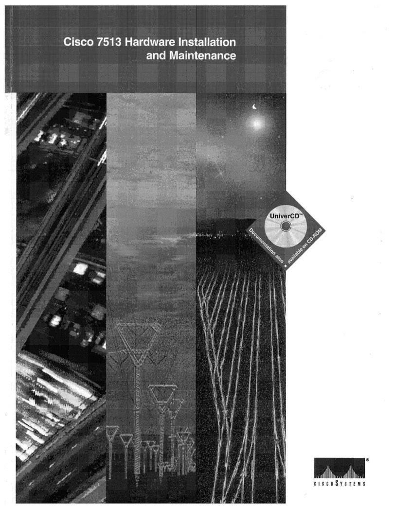 Cisco 7513 Series Instruction Manual