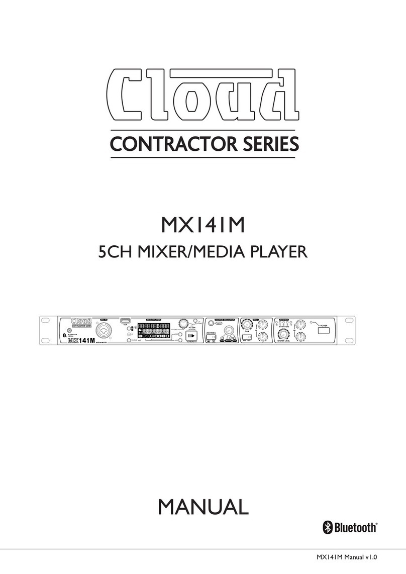 Cloud MX141M manual