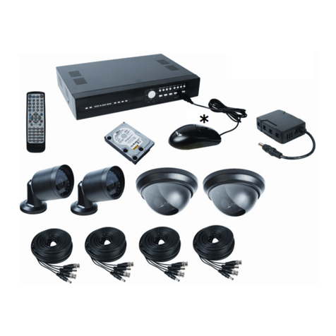 Velleman CCTVPROM8 Quick installation guide