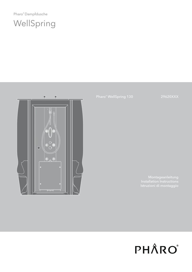 PHARO WellSpring 130 installation instructions