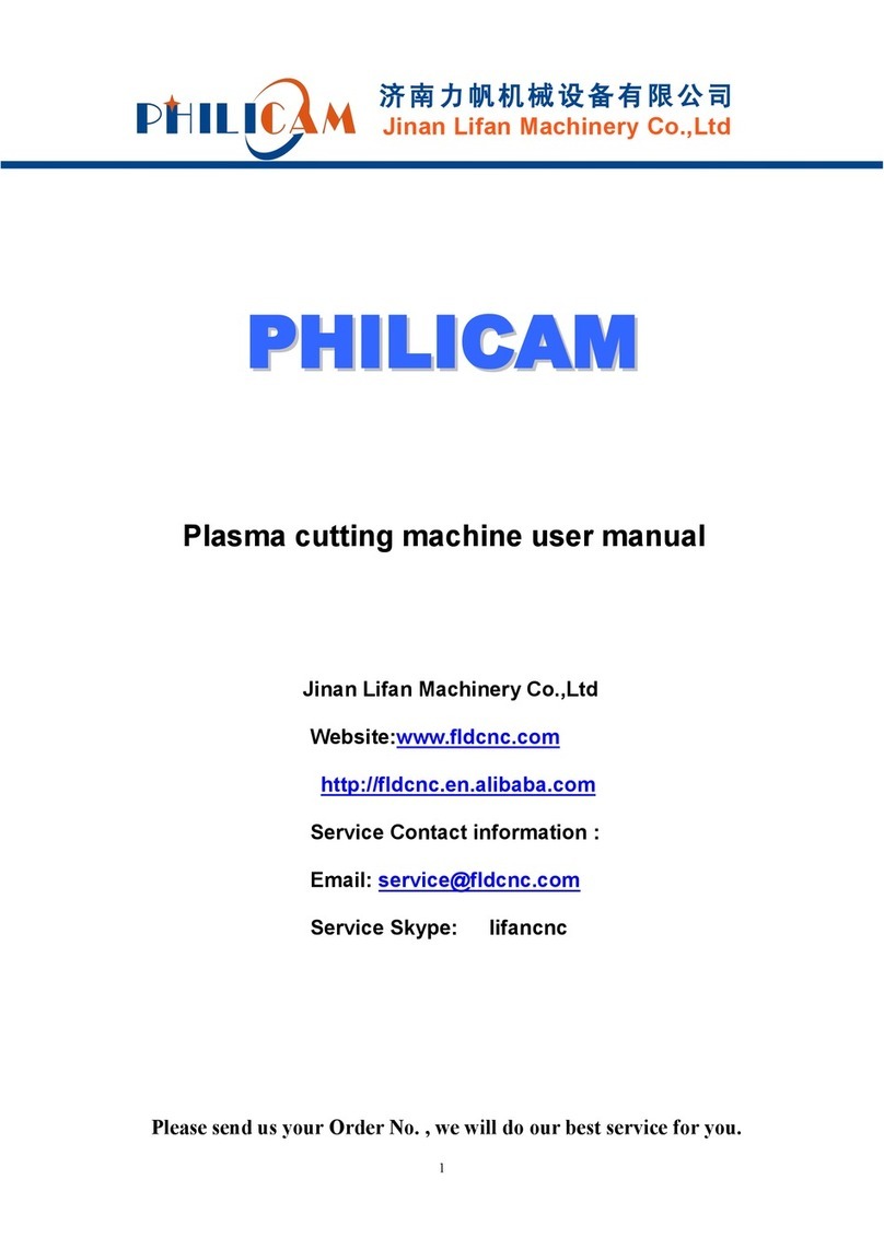 Jinan Lifan Machinery PHILICAM user manual