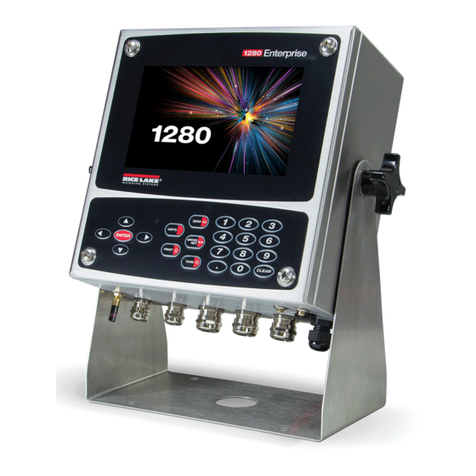 Rice Lake 1280 Enterprise Series User manual