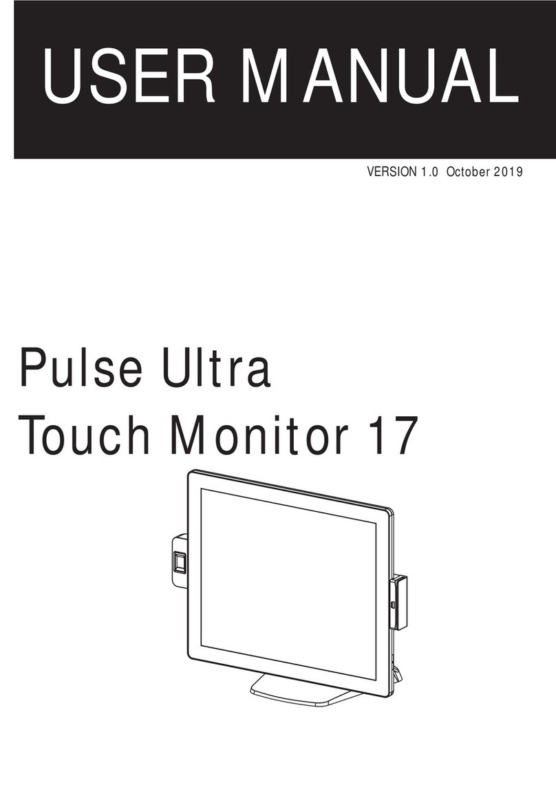 Touch Dynamic Pulse Ultra Touch Monitor 17 User manual