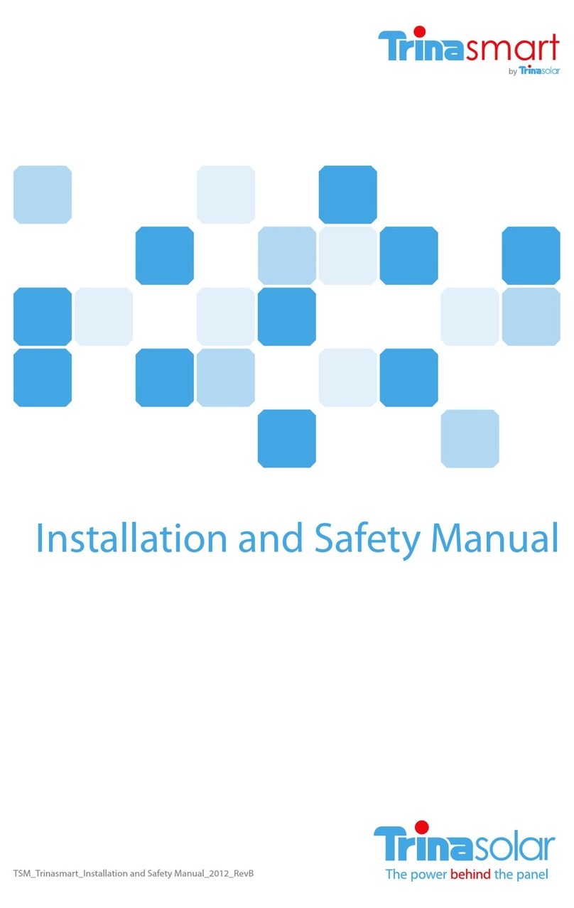 Trina Solar Trinasmart Installation and safety manual