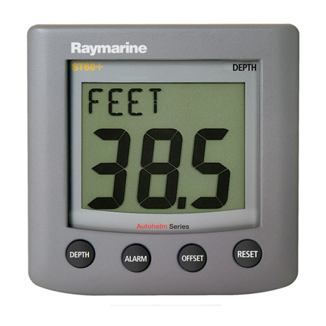 Raymarine ST60 Tridata User guide Raymarine ST60 Tridata User guide
