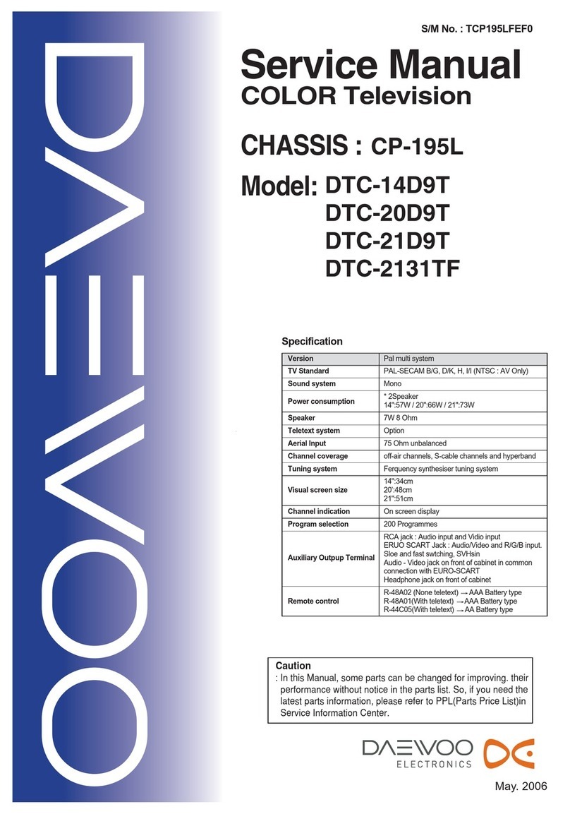 Daewoo DTC-14D9T User manual