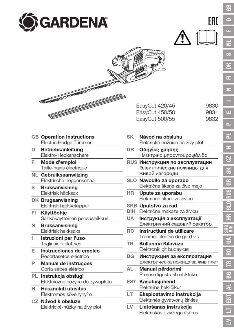 Gardena EasyCut 420/45 User manual