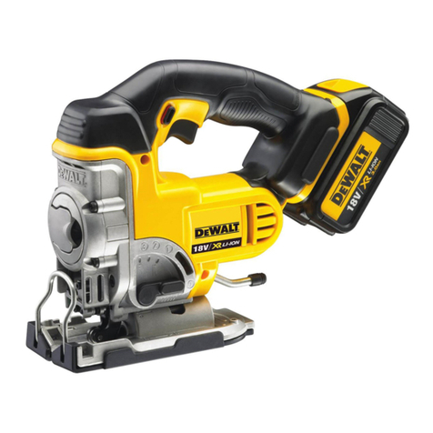 DeWalt XR Li-ION DCS331 instruction manual DeWalt XR Li-ION DCS331 instruction manual