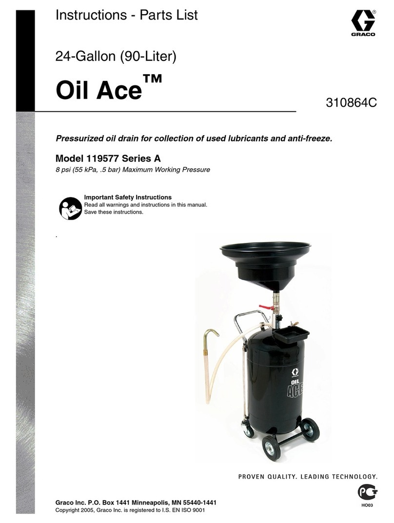 Graco Oil Ace A Series Instructions-parts list