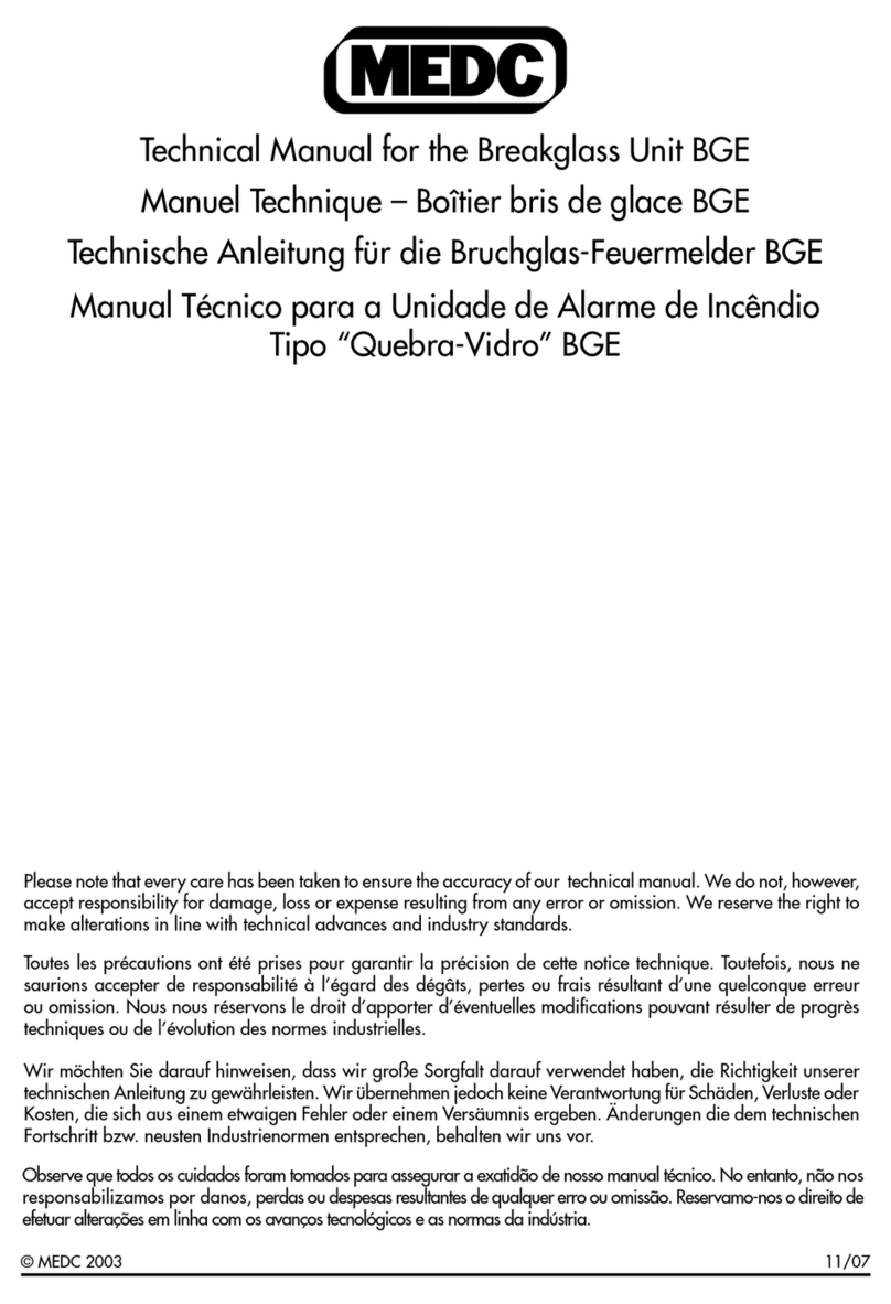 MEDC BGE User manual