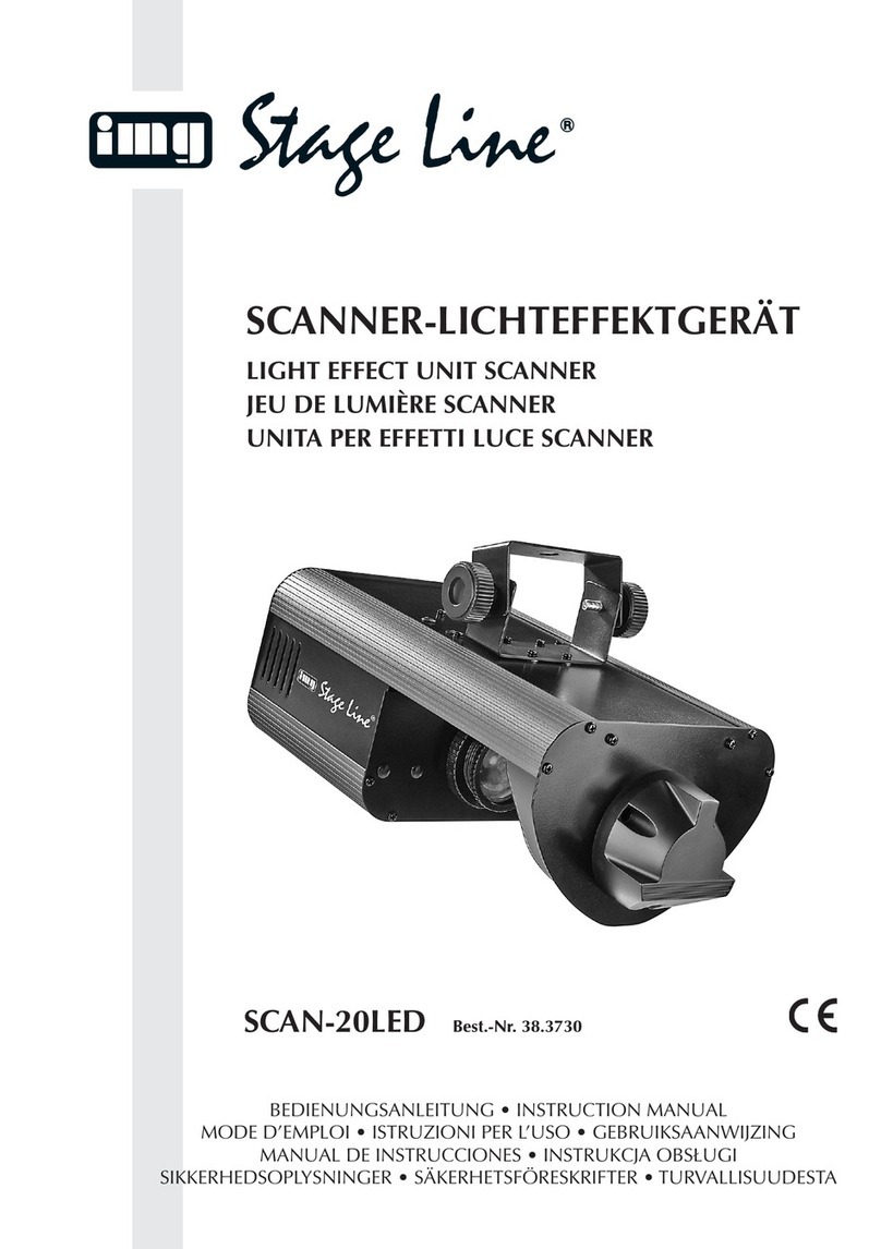 IMG Stage Line SCAN-20LED instruction manual