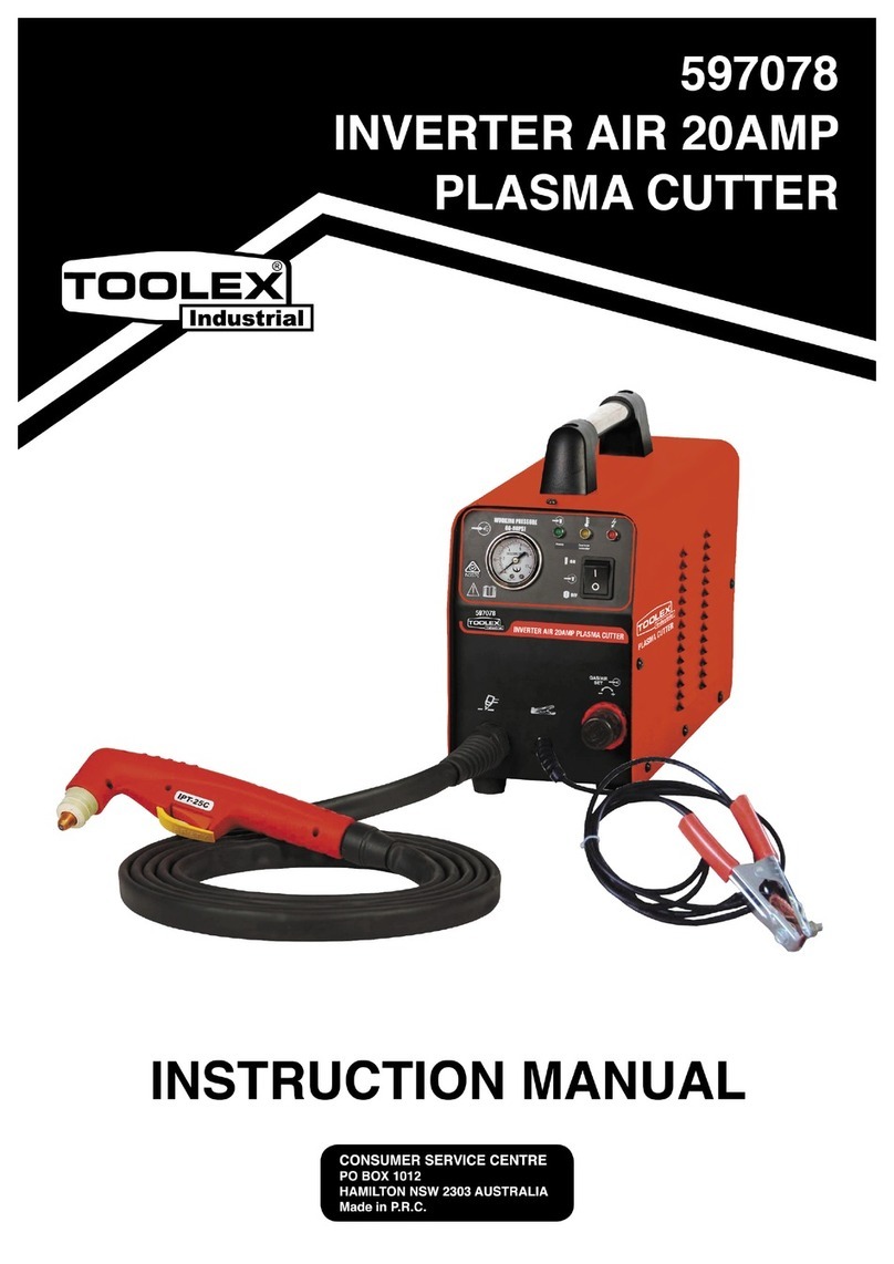 Toolex 597078 instruction manual