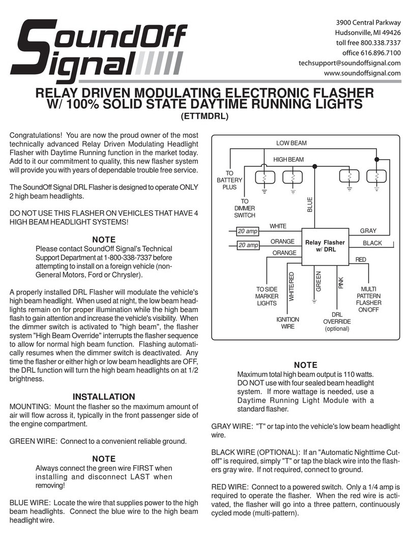 Soundoff Signal ETTMDRL quick start guide