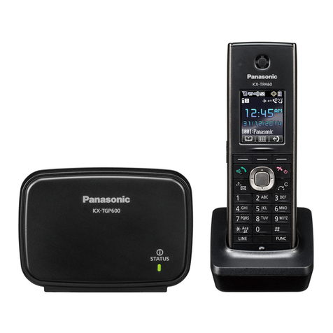 Panasonic KX-TPA60 manual