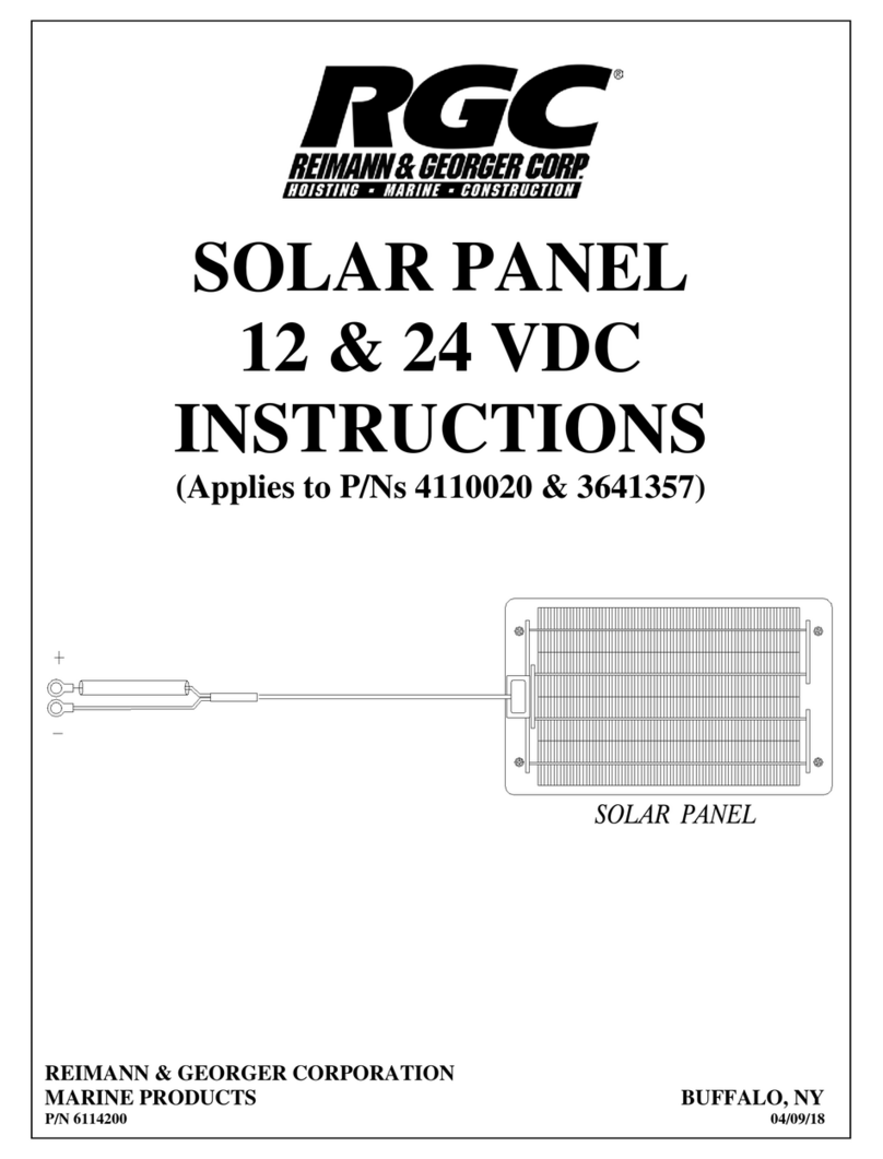 RGC 4110020 User manual