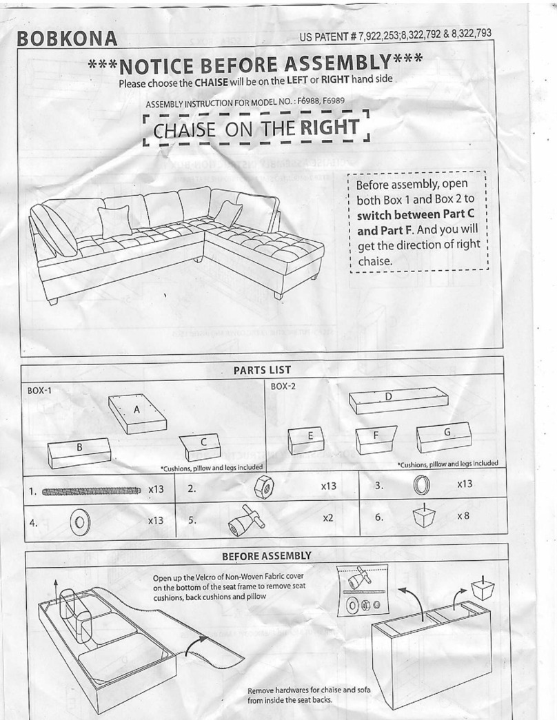 BOBKONA F6989 User manual