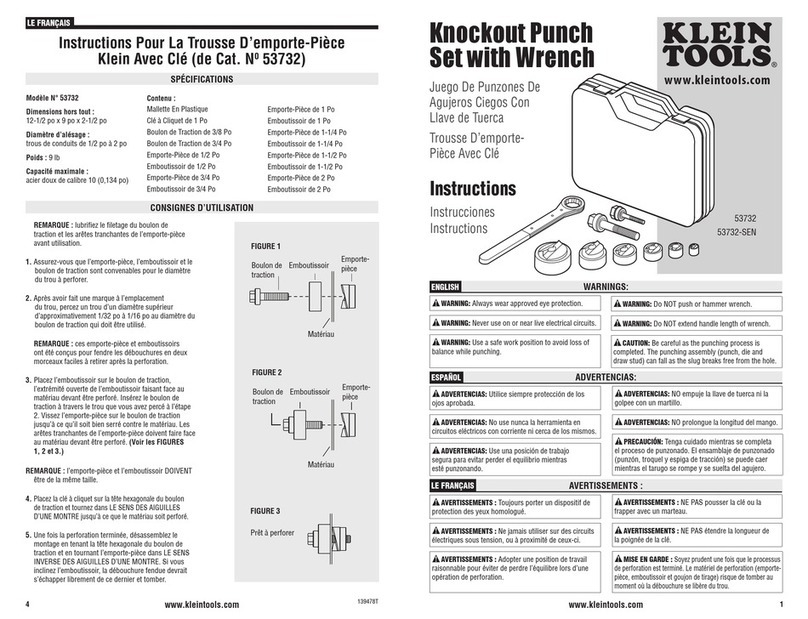 Klein Tools 53732 User manual Klein Tools 53732 User manual
