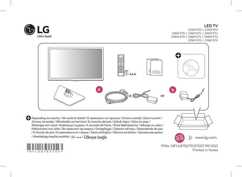 LG 23MT77V User manual