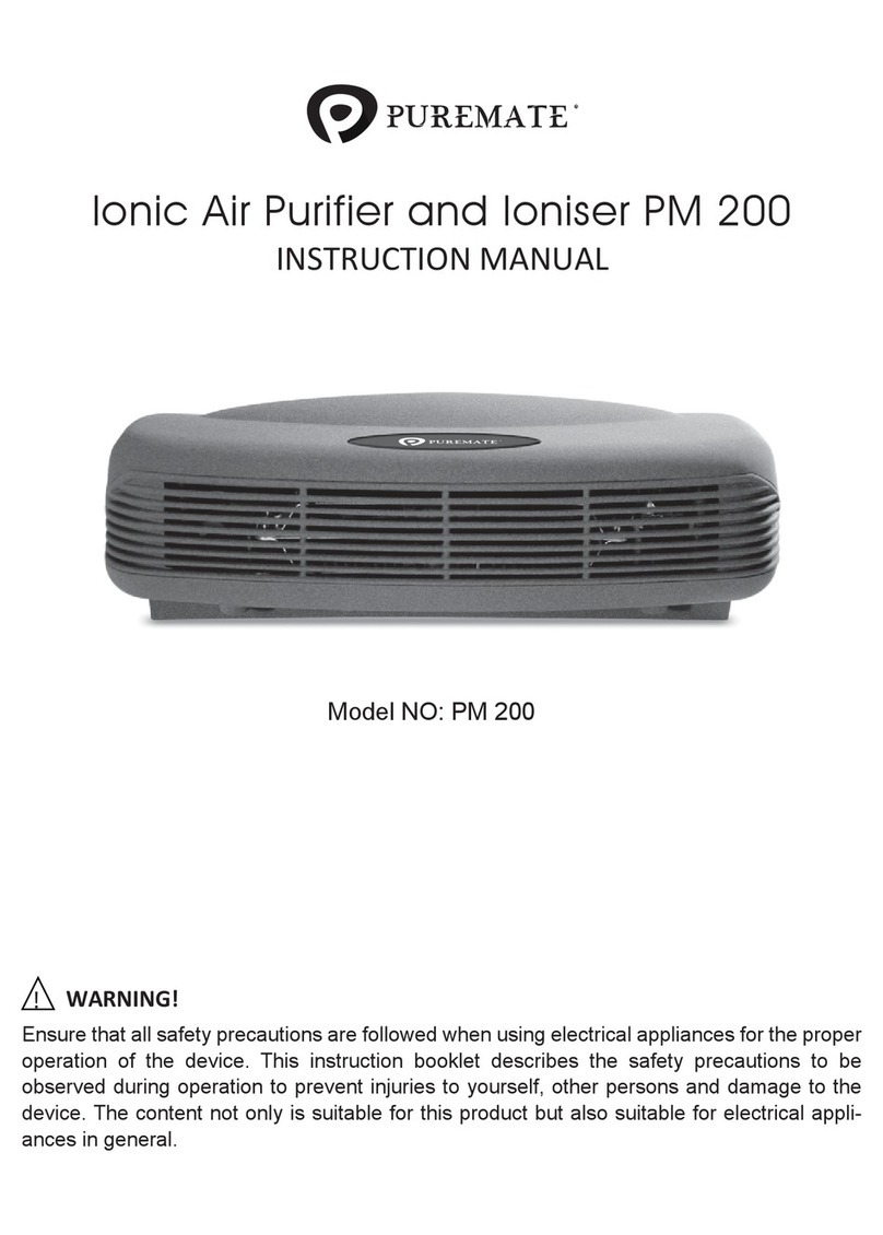 PureMate PM 200 instruction manual