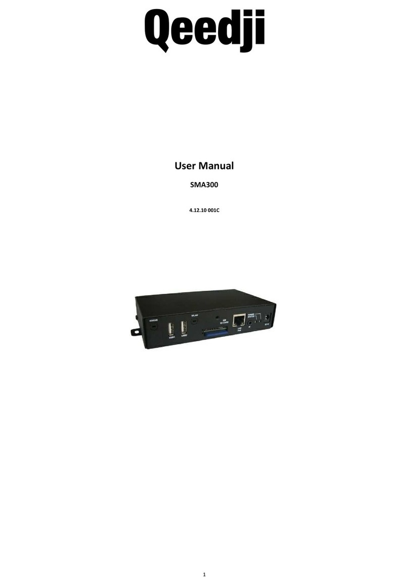Qeedji SMA300 user manual