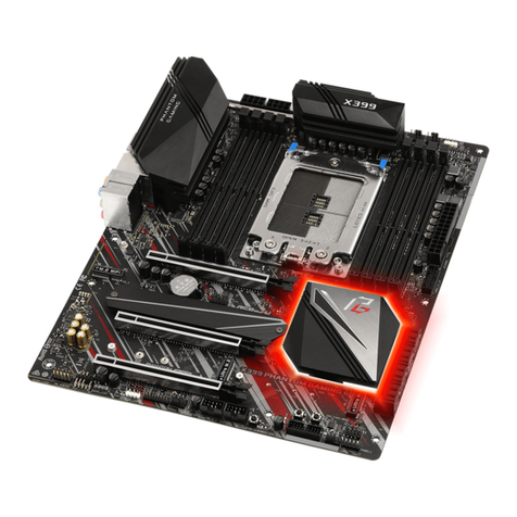 ASROCK X399 Phantom Gaming 6 User manual