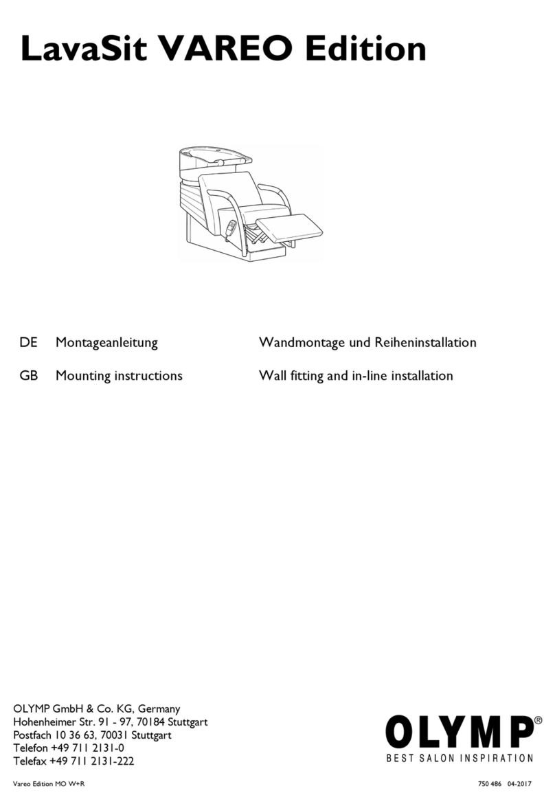 Olymp LavaSit VAREO Mounting instructions